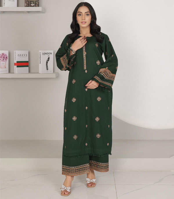 Emerald Grace 2-Piece Stitched Suit