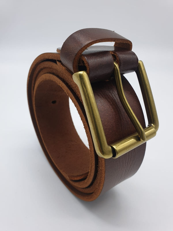 Brown Leather Belt