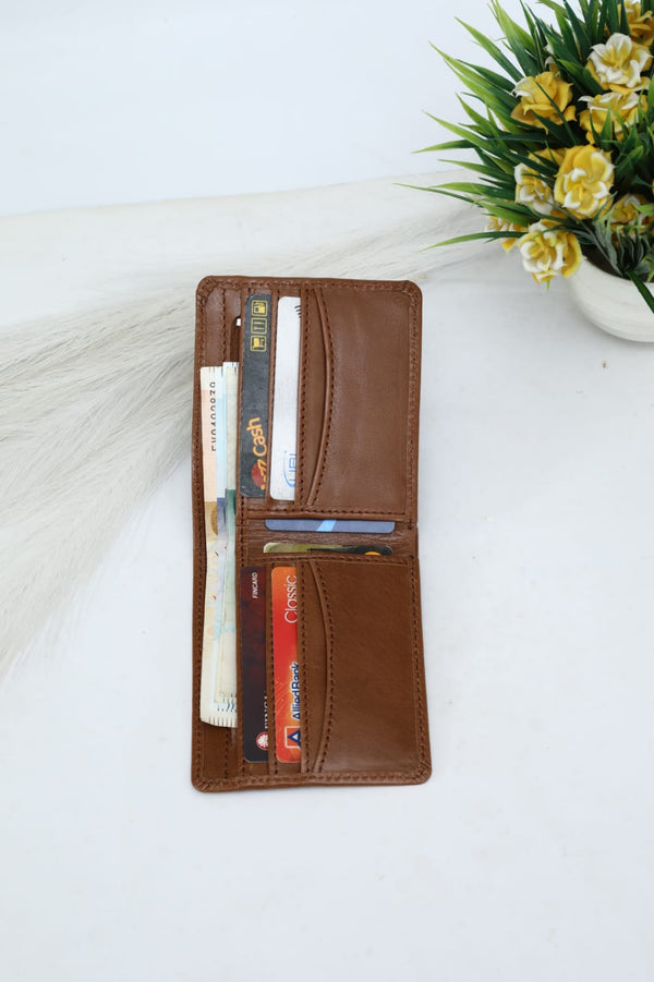 Leather Brown Wallet 735-Z