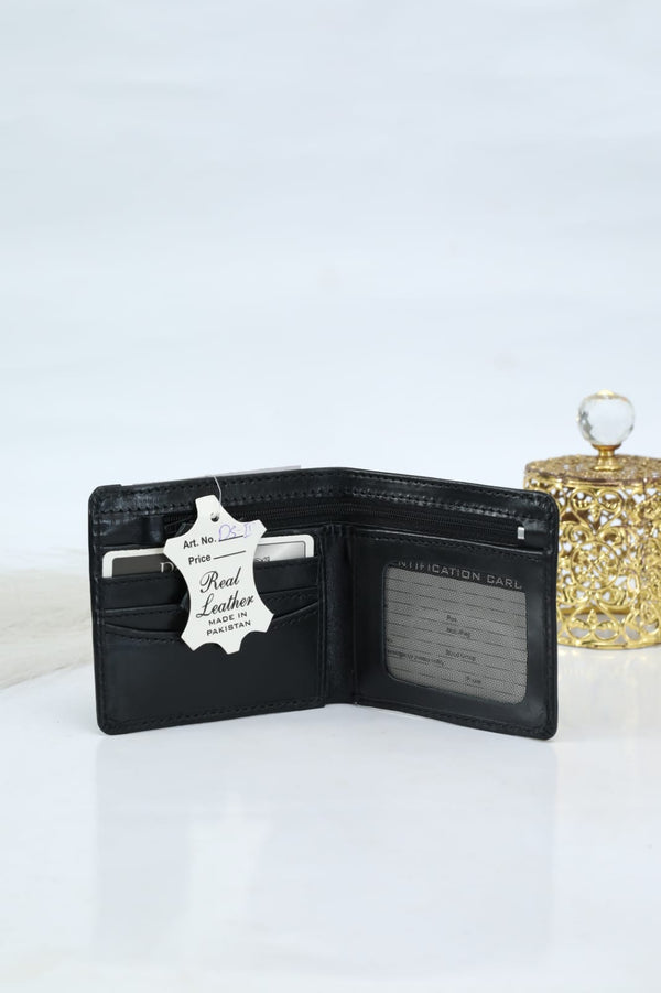 Black Leather Wallet DS-2